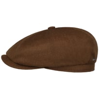 Hatteras Baby Camel Flat Cap by Stetson - &pound;219.00
