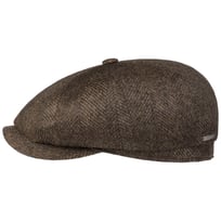 Hatteras Bardsey Cashmere Flat Cap by Stetson - &pound;199.00