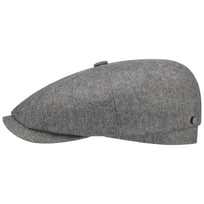 Hatteras Cashmere Silk Flat Cap by Stetson - &pound;179.00