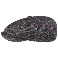 Hatteras Colour Dots Flat Cap by Stetson - &pound;129.00