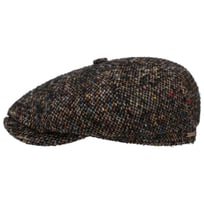 Hatteras Colour Dots Flat Cap by Stetson - &pound;129.00