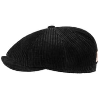 Hatteras Corduroy Jersey Flat Cap by Stetson - &pound;99.00