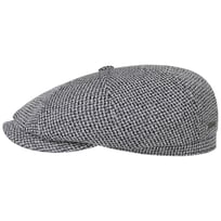 Hatteras Cotton Jersey Flat Cap by Stetson - &pound;89.00