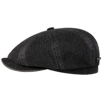 Hatteras Denim Garage Flat Cap by Stetson - &pound;89.00