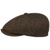 Hatteras Elmdale Virgin Wool Flat Cap by Stetson - &pound;119.00