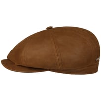 Hatteras Goat Velour Flat Cap by Stetson - &pound;149.00