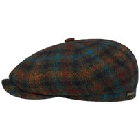 Hatteras Haworth Wool Flat Cap by Stetson - &pound;119.00