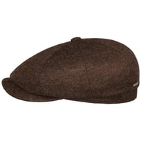 Hatteras Jersey Virgin Wool Flat Cap by Stetson - &pound;99.00