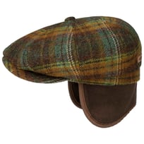 Hatteras Meadville Ear Flap Flat Cap by Stetson - &pound;99.00