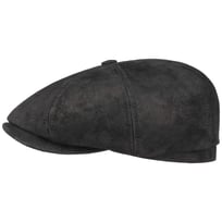Hatteras Pigskin Leather Cap by Stetson - &pound;139.00