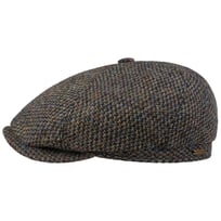 Hatteras Portrush Wool Flat Cap by Stetson - &pound;129.00