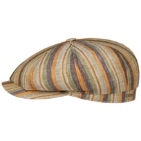 Hatteras Sacota Linen Flat Cap by Stetson - &pound;119.00