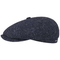 Hatteras Shetland Wool Flat Cap by Stetson - &pound;119.00