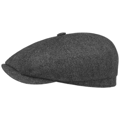 Stetson herringbone hatteras flat cap online