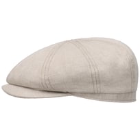 Hatteras Sustainable Linen Flat Cap by Stetson - &pound;59.00