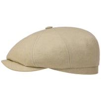 Hatteras Sustainable Twill Flat Cap by Stetson - &pound;79.00