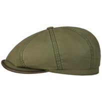 Hatteras UV Protection Cotton Flat Cap by Stetson - &pound;89.00