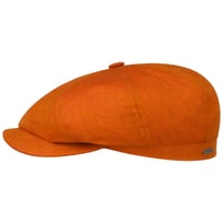 Hatteras Uni Linen Flat Cap by Stetson - &pound;99.00