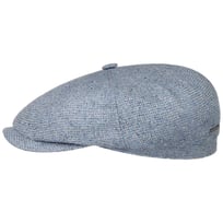 Hatteras Winhall Silk Flat Cap by Stetson - &pound;139.00