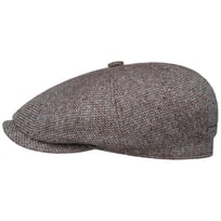 Hatteras Winhall Silk Flat Cap by Stetson - &pound;139.00