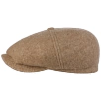 Hatteras Wool Doubleface Flat Cap by Stetson - &pound;99.00