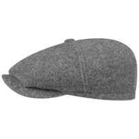 Hatteras Wool Doubleface Flat Cap by Stetson - &pound;99.00