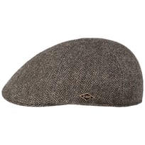 Heringbone Wool Duck Cap by JJ Hats - &pound;69.95