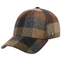 Herringbone Check Cap by Lierys - &pound;52.95