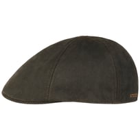 Herringbone Duck Flat Cap by Stetson - &pound;49.00