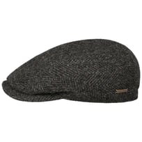 Herringbone Harris Tweed Driver Cap by Stetson - &pound;149.00