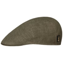 Herringbone Linen Flat Cap by Borsalino - &pound;86.95