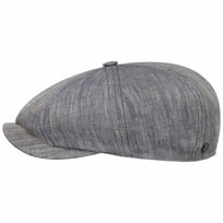 Herringbone Linen Newsboy Cap by Lierys - &pound;70.95