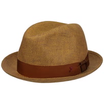 Herringbone Linen Player Hat by Alfonso D�Este - &pound;104.95