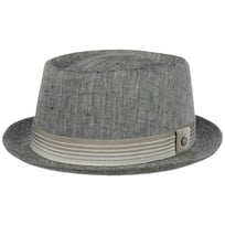Herringbone Pork Pie Cloth Hat by Lierys - &pound;85.95
