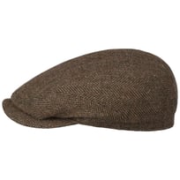 Herringbone Vintage Driver Flat Cap by Stetson - &pound;119.00