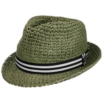 Honalo Trilby Crochet Straw Hat by Chillouts - &pound;30.95