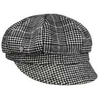 Houndstooth Check Newsboy Cap by Lierys - &pound;52.95