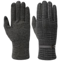 Houndstooth Full-Fingered Gloves by Lipodo - &pound;14.95