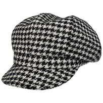 Houndstooth Newsboy Cap by Alfonso D�Este - &pound;87.95
