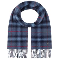 Hoverton Check Wool Scarf by Lierys - &pound;61.95