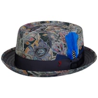 Identity Denim Pork Pie Hat by Alfonso D�Este - &pound;79.95