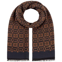 Jaquard Geometrics Cotton Scarf by Stetson - &pound;79.00