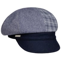 Javia Patchwork Newsboy Cap by Seeberger - &pound;35.95