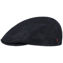 Jhon Perf Leather Flat Cap by Alfonso D�Este - &pound;138.95