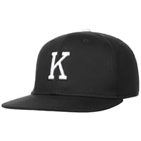 K Letter Snapback Cap - &pound;20.95