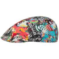 Keep Cool Multicolour Flat Cap by Lierys - &pound;79.95