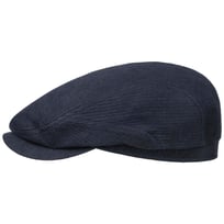 Kelso Driver Linen Flat Cap by Stetson - &pound;118.95