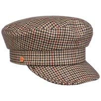 Kendy Houndstooth Fisherman�s Cap by Mayser - &pound;78.95
