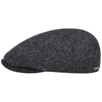 Kent Boiled Wool Flat Cap by Stetson - &pound;79.00