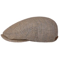 Kent Coffee Dyed Barista Flat Cap by Stetson - &pound;119.00